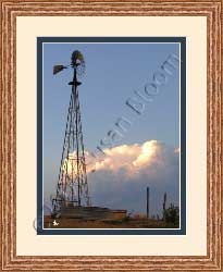 Windmill in Gove County Kansas 